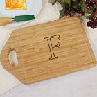 Monogrammed Bamboo Cheese Cutting Carving Board L608630